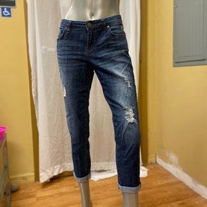 Dear John dark wash capris jeans sz 28